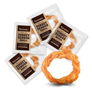 A Freschi Srl 狗零食 Natural Turkey 天然火雞筋甜甜圈 M (犬用) (TTR03H)