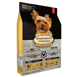 Oven Baked 狗糧 老犬或體重控制配方 細粒 12.5lb (OBT_12.5S_S)