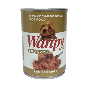 Wanpy 狗罐頭 雞+吞拿魚配方 375g (YY850205)