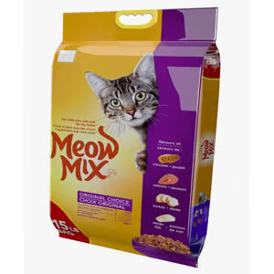 Meow Mix 貓糧 原味配方 15lb (紫) (MM509183A) (新包裝16lb) (新舊包裝隨機發貨)